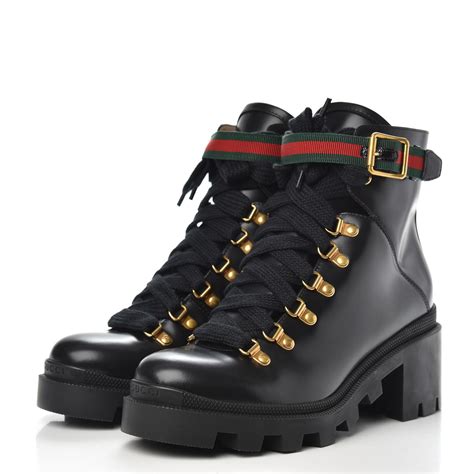 gucci combat boots womens|high heel gucci boots women.